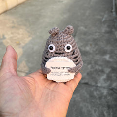 PLWalker crochet Totoro plush is durable and safe for kids and adults.