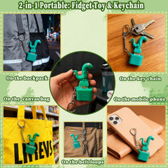 PMDYBY Lizard Keychain doubles as a decorative, functional accessory you can clip anywhere.