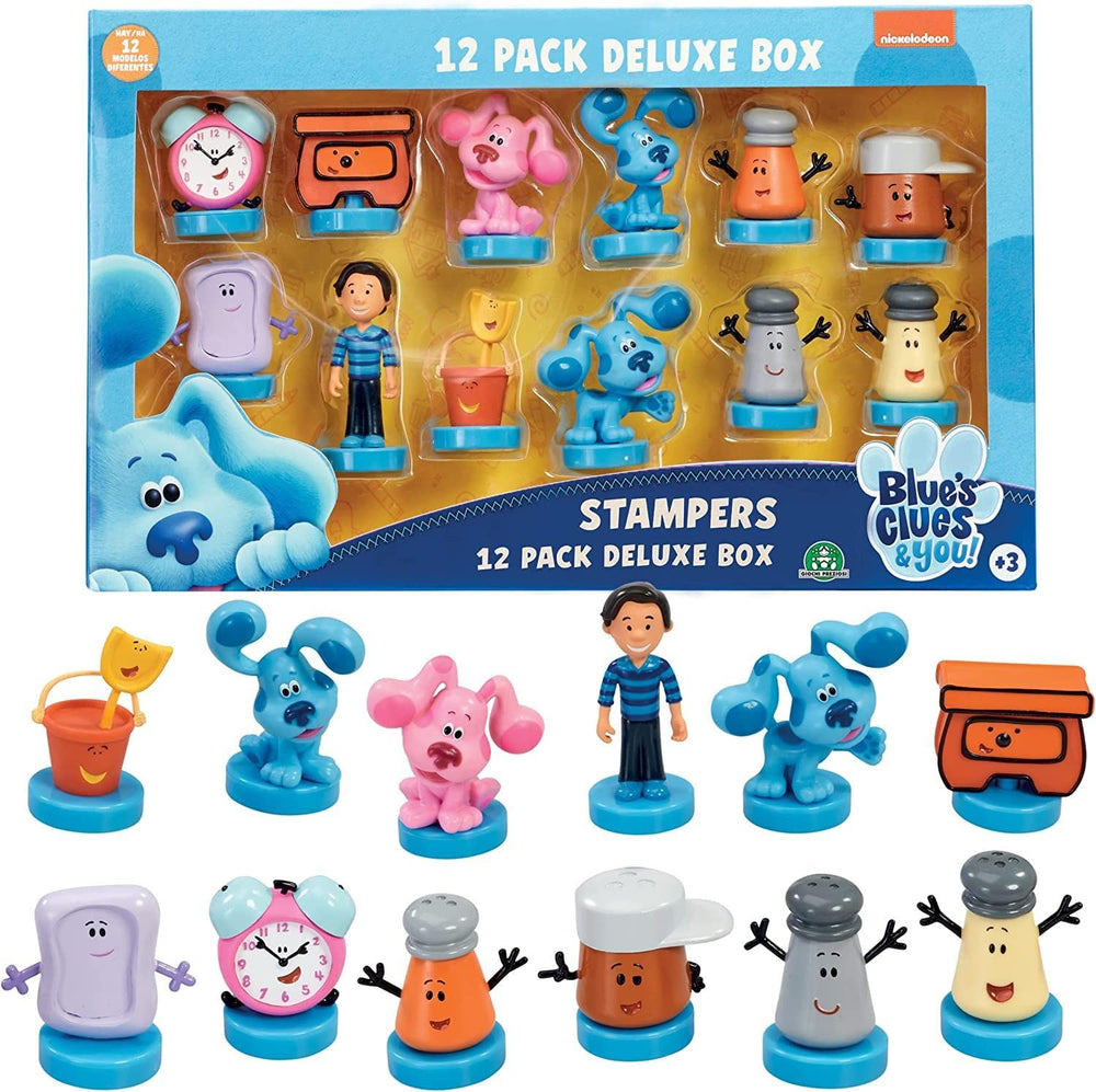 P.M.I. Blue's Clues stamps 5-in-1 pack for colorful paper art