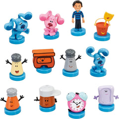 P.M.I. Blue's Clues blue walking topper stamp for journaling and crafts