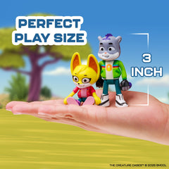 P.M.I. Creature Cases Cubby figure supports athletic imaginative play