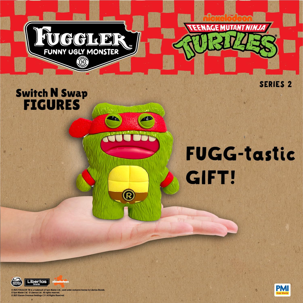 P.M.I. Fuggler window box display for easy gifting and collection display.