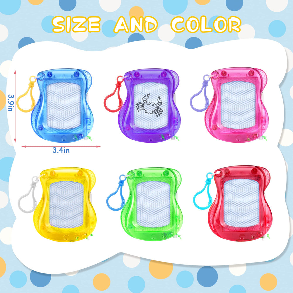 Pnsicei mini doodle board erases easily and stores in a pocket.