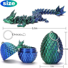 podafu dragon eggs open to reveal crystal dragon inside for delightful surprise