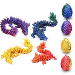 Podafu colorful mini dragon eggs set, ideal for display and gifting.