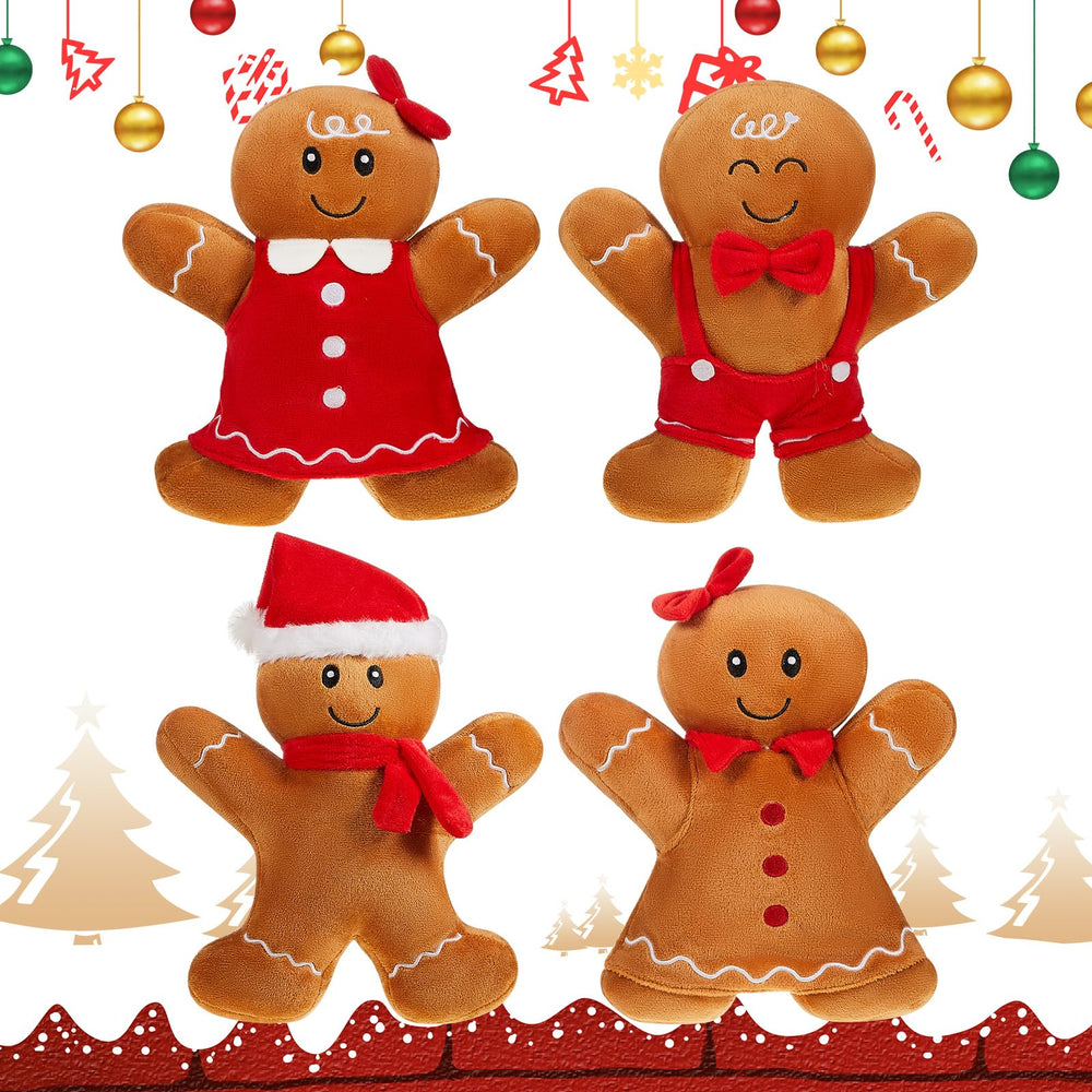 Poen gingerbread set enhances Christmas decor with playful gift-ready vibes
