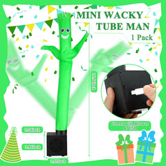 Poen inflatable tube man with blower included enhancing desk fun at home