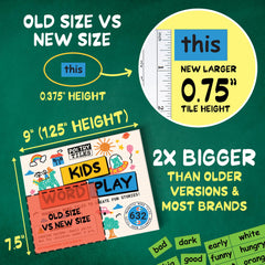 Poetry Tiles 632 color coded tiles help kids identify word types quickly