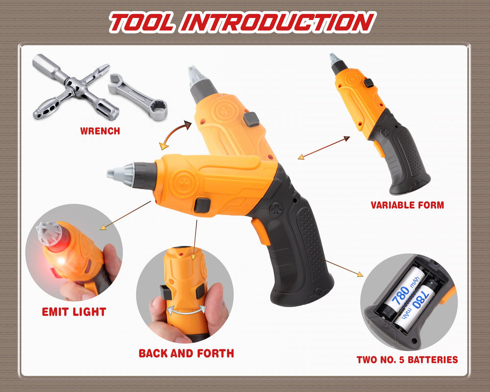 POFJOEQ educational-mechanic gift for toddlers supports fine motor and cognitive development