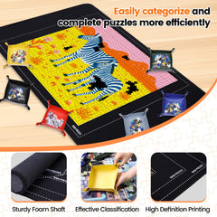 Pohxev foam tubes protect puzzles during storage and transport