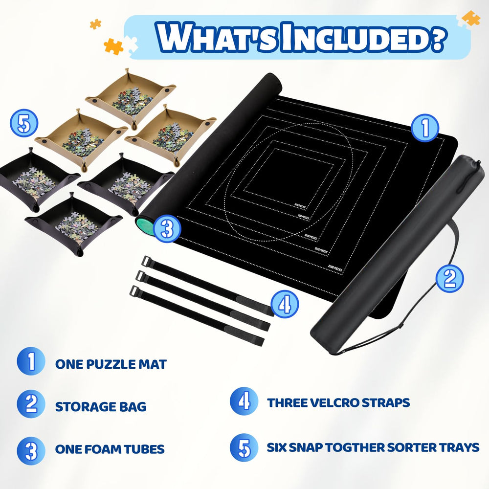 Pohxev non-slip bottom keeps the mat stable on any surface.