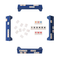 Point Games Classic Mini Rummy travel bag keeps tiles and racks organized on trips