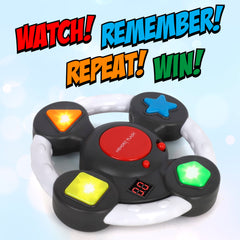 Point Games Memory Flash with flashing lights highlighting engaging sequence challenges.