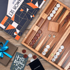 Pointworks doubling cube included for authentic backgammon play.