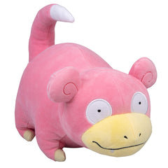 Pokémon Slowpoke plush front view offers cozy cuddles and display appeal.