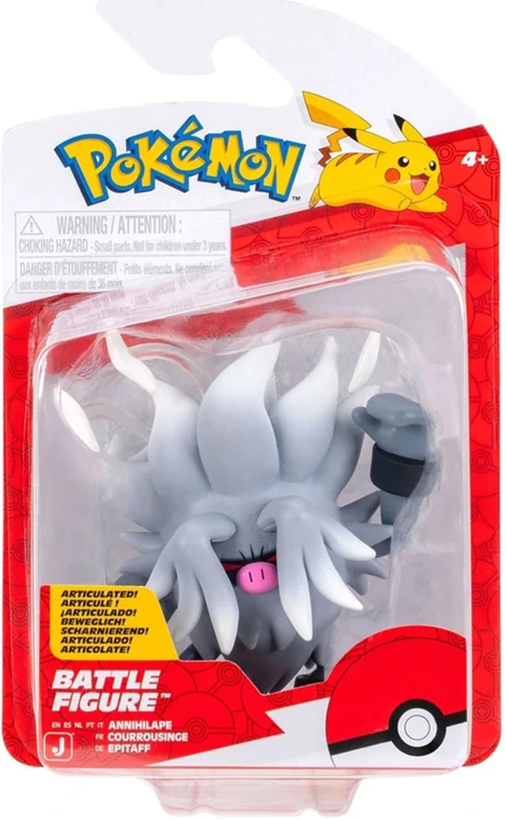 Pokémon Annihilape 3-inch battle figure ready for display and imaginative play