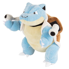 Officially licensed Pokemon Blastoise plush for authentic display.