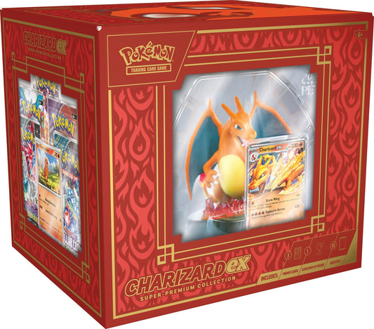 Pokémon Charizard ex foil promo card for display and collection expansion