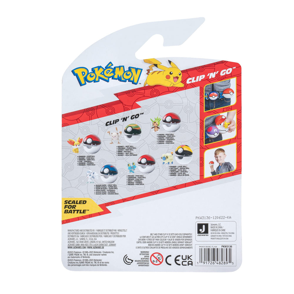 Official Jazwares licensed Pokémon packaging, great for gifting.