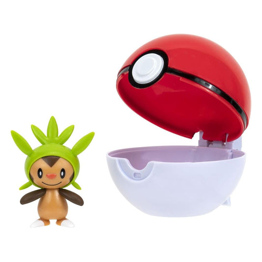 Pokémon Clip 'N' Go Poké Ball with Igamaro figure inside for on-the-go adventures.