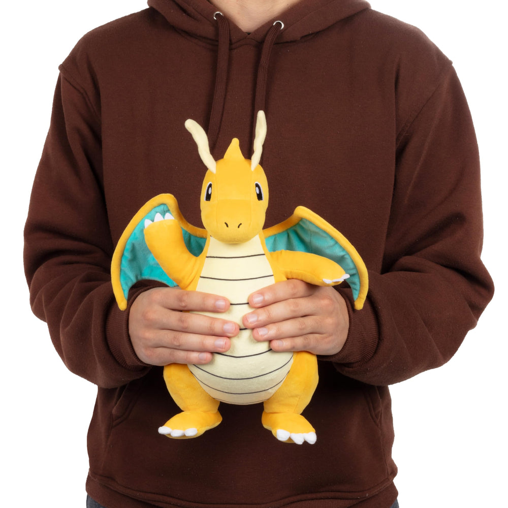 Pokémon Dragonite plush gifting-ready packaging, perfect stocking stuffer ideas