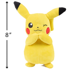 Officially licensed Pokemon plush duo, 8 inches, perfect stocking stuffers