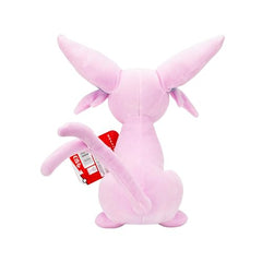 Soft fabric Espeon plush, ready for hugs during playtime.