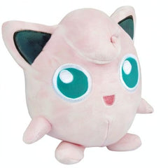 Pokémon Jigglypuff plush soft fabric close-up, safe for kids