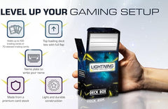 LCC deck box interior view showing card storage up to 100 cards