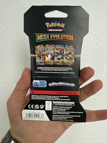 Pokemon Mega Evolution booster with Mega Gardevoir ex artwork inspires play.