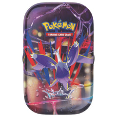 Pokémon Mega Heroes Mini Tin art card featuring collectible artwork from the set.