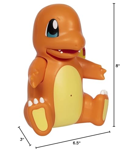 Pokémon My Partner Charmander lights up arms during interactive cues