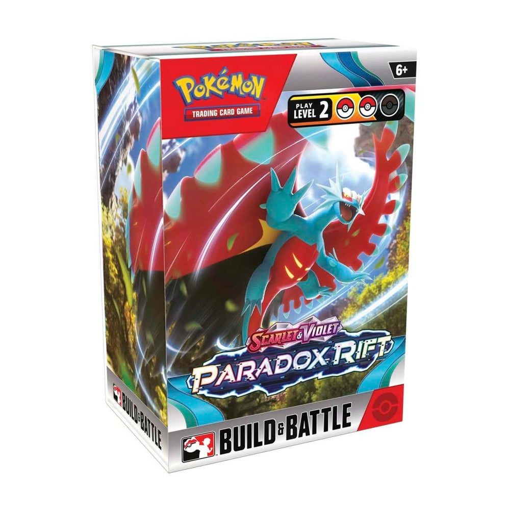 Pokemon Paradox Rift deck with foil promo card boosts exciting gameplay variety