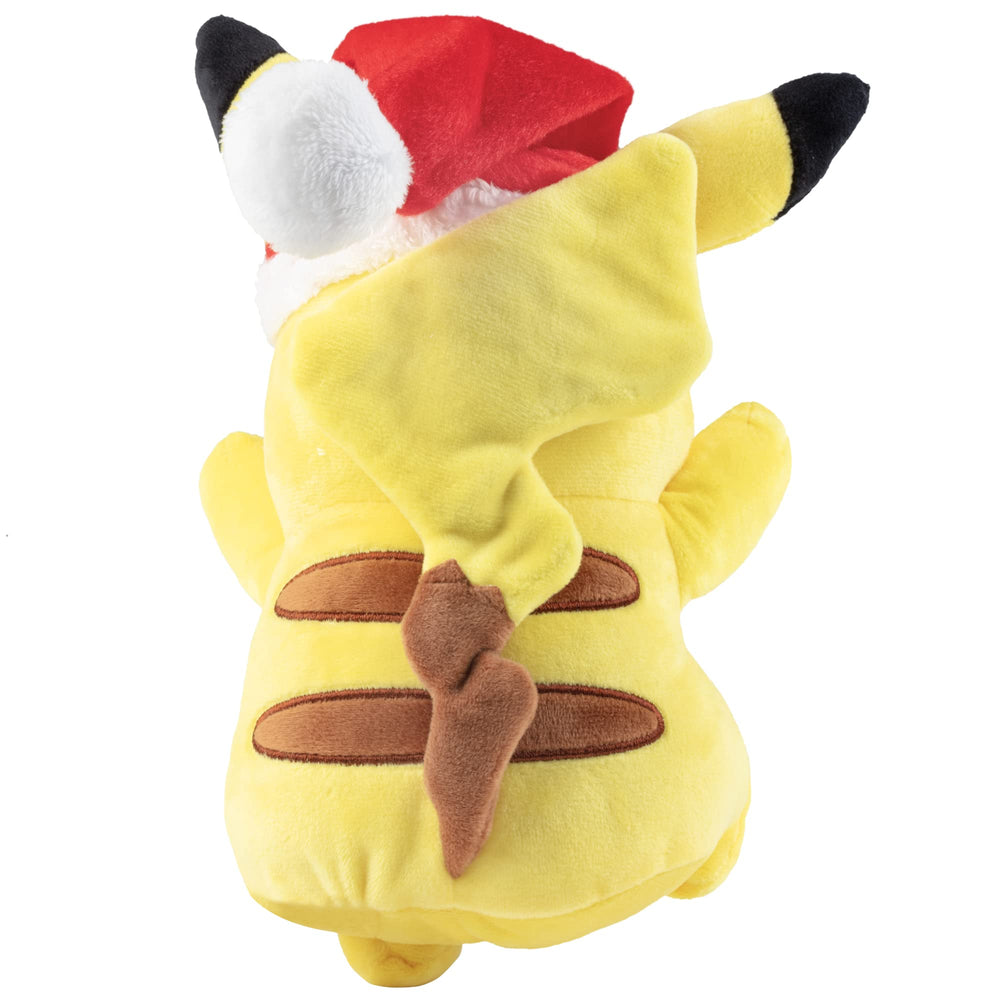 Pokémon Pikachu plush with gift-ready packaging for stockings.