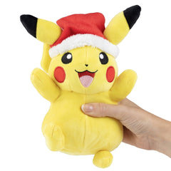Pokémon Pikachu plush fabric detail emphasizes softness and durability.