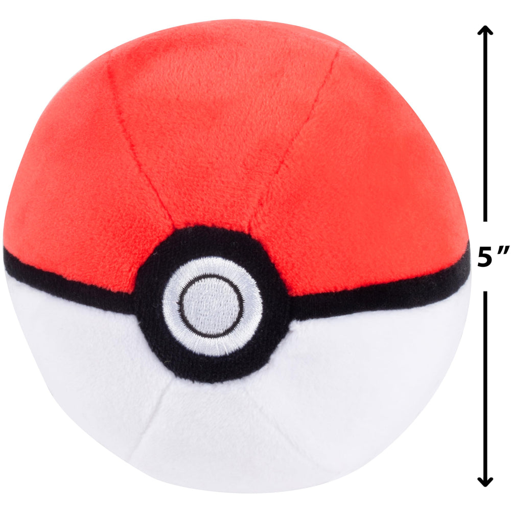 Pokémon Poké Ball Plush Great Ball variant adds variety for imaginative games.
