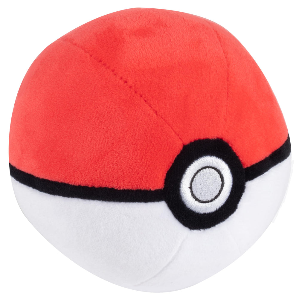 Pokémon Poké Ball Plush Weighted Bottom helps it land right side up.