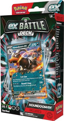 Pokémon Houndoom ex Battle Deck 60-card count image highlights bundled play-ready components