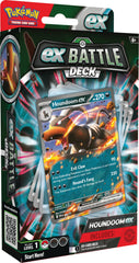 Pokémon Houndoom ex Battle Deck front cover, ready-to-play setup for quick battles