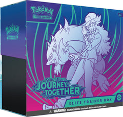 Pokémon TCG Journey Together ETB cover art for display and collection