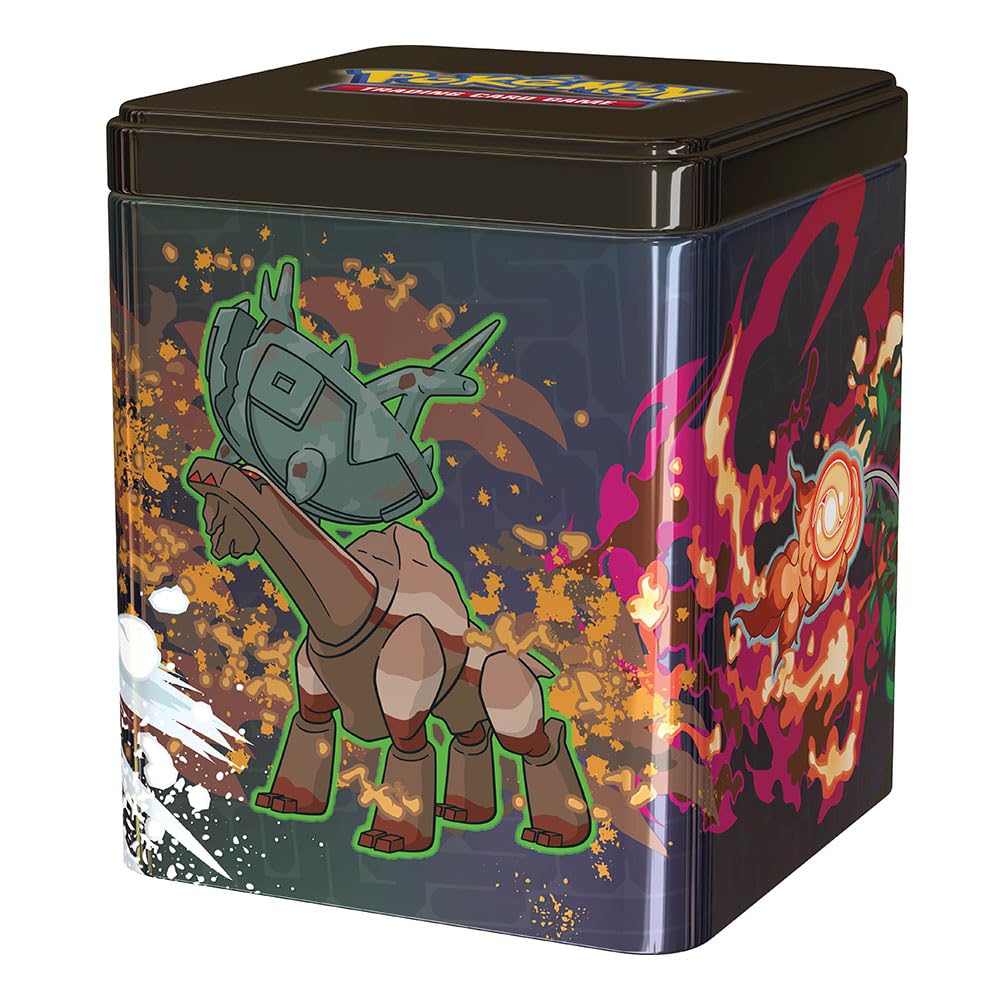 Pokemon TCG sticker sheets included to customize decks and displays.