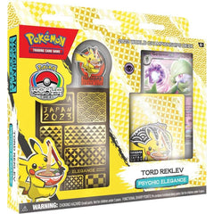Pokémon TCG WC deck pin for display and collector value.
