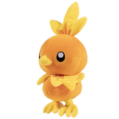 Pokemon Torchic plush in packaging, perfect gift for Pokémon collectors.