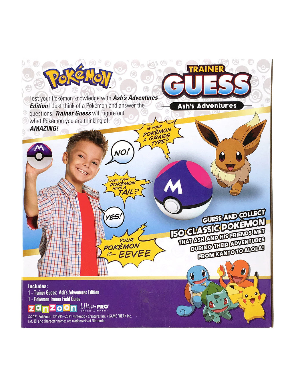Pokémon Trainer Guess Ash Adventures Batteries included for immediate play