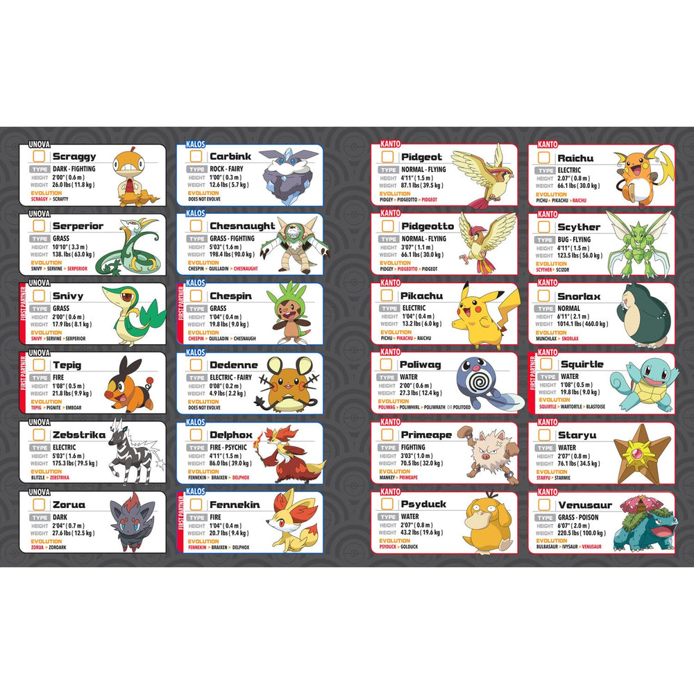 Pokemon Trainer Guess portable design makes it easy to play anywhere.