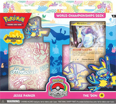 Pokémon World Championships pin shown, perfect for wear or display.