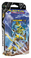 Pokemon Zeraora V Battle Deck playmat for solo practice and quick setup.