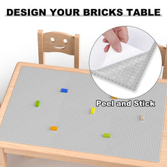 Pokiiulk 10x10 baseplate building platform suitable for compact brick layouts