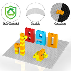 Pokiiulk baseplates for table or wall mounting with flexible layouts