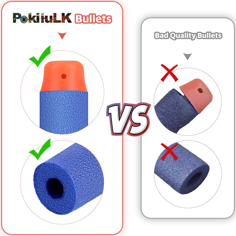 Pokiiulk darts compatible with Nerf Modulus, Hail-Fire, Rampage and more